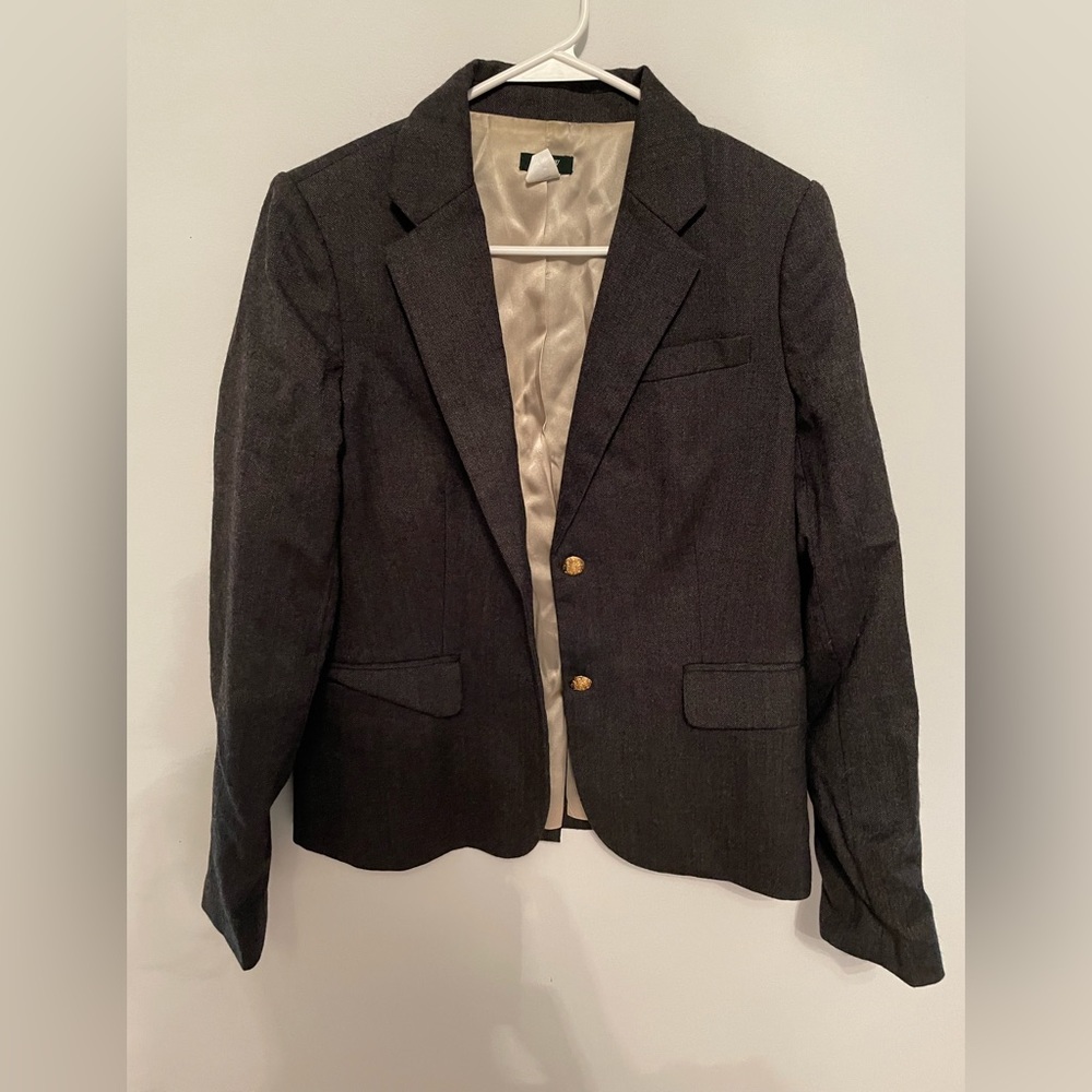 J.Crew Wool Schoolboy Blazer